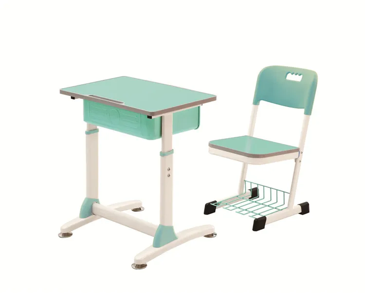 Modern Abs School Furniture Student Desk For School Desk And Chair Set