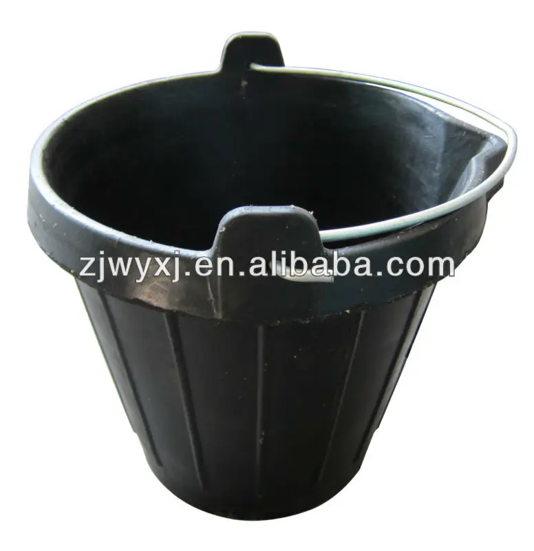 3gallon Agricultural Rubber Bucket With Steel Handle Buy Concretes