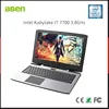 Metal 15.6inch IPS FHD 1920*1080 screen 16gb ram+128gb ssd+1tb hdd 1000M Ethernet HD 720P camera laptop motherboard i5 i7