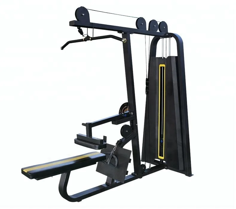 

Wholesale commercial YW-1752 double functional gym fitness equipment lat pulldown and low row, Optional