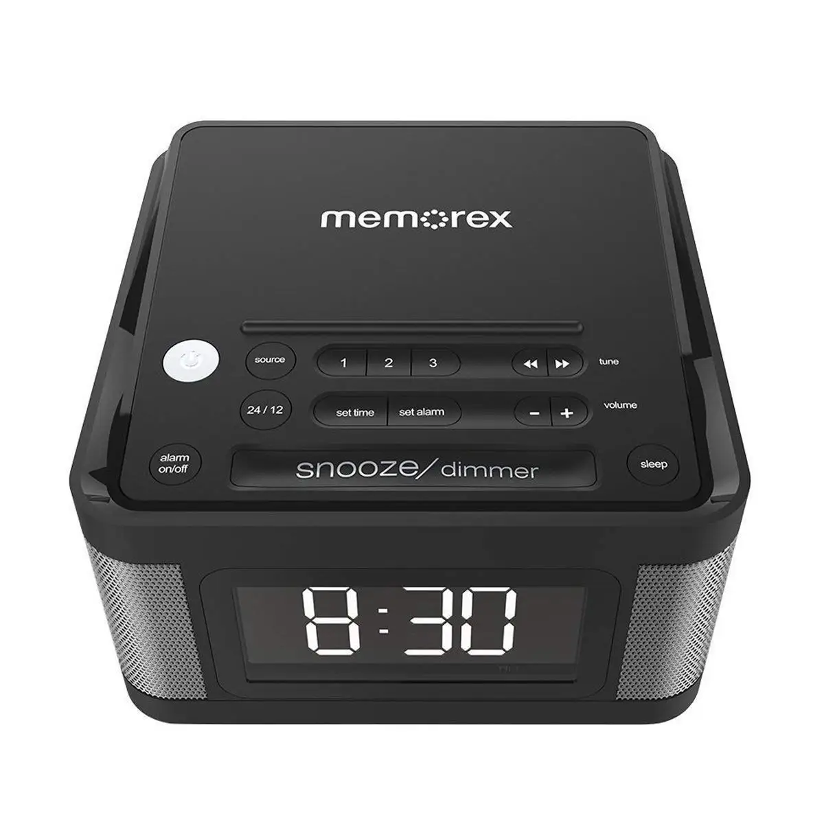 memorex cd radio alarm clock