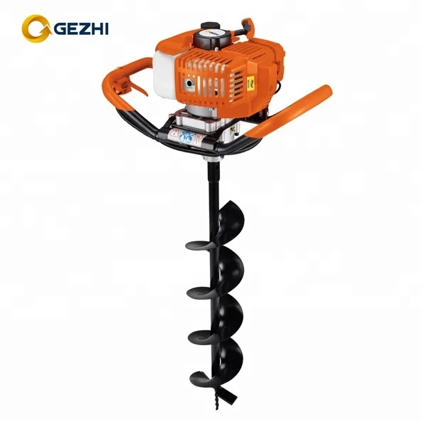 
2 stroke fuel garden powerful petrol earth auger 43cc 