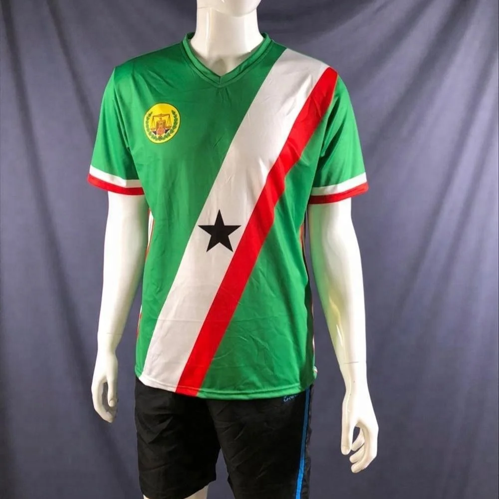 World Cup Red White Green Football 