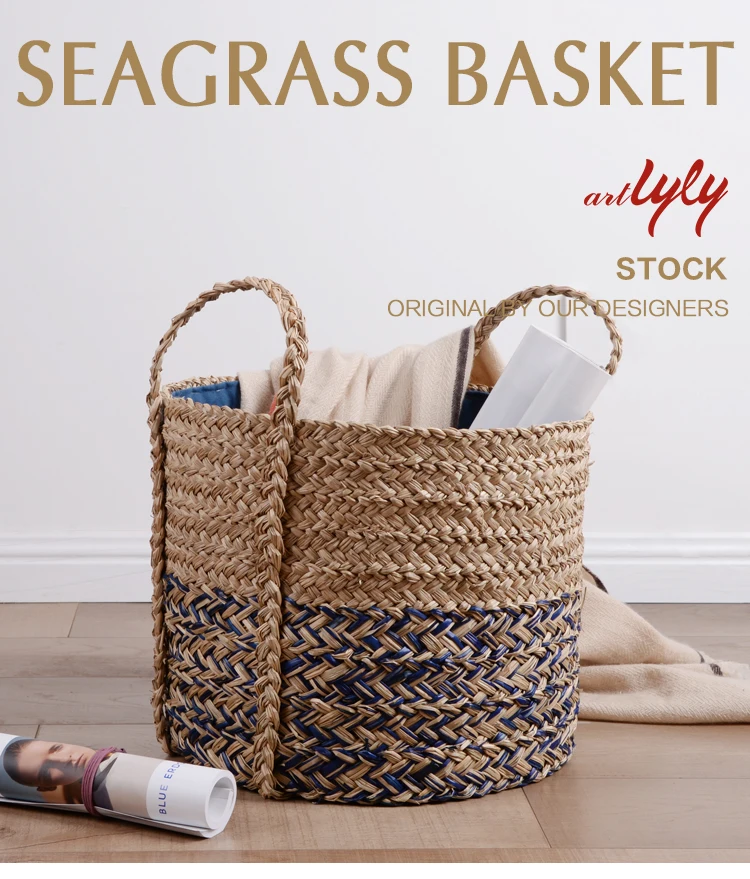 seagrass toy basket