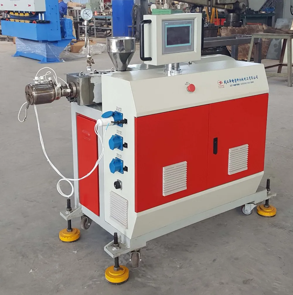 sjsz35/80 小型塑料制品制造机,小型锥形双螺杆挤出机