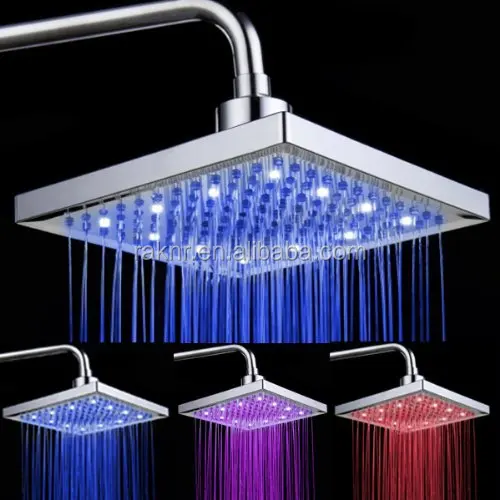 Led Overhead Rain Shower Light Head Led Overhead Rain Shower Light