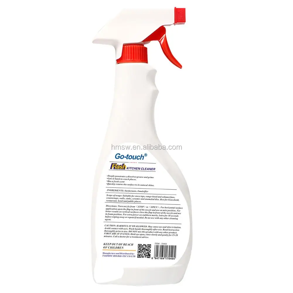 Gotouch 500g Professional Magic Fast Liquid Kitchen Cleaner Spray