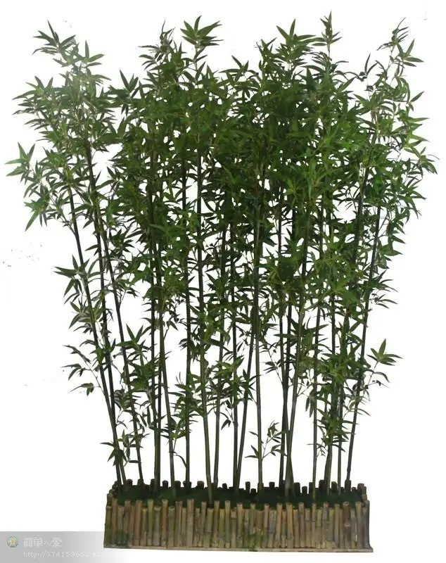 Alta imitación de buena calidad al por mayor decorativos palos de bambú