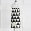 Wholesale customized digital printing black apron of cooking/working