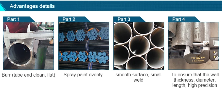 Scaffolding pipe black
