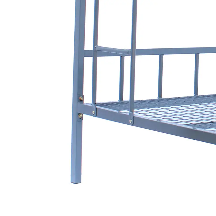 
Wholesale Knock Down Modern Heavy Duty Double Metal Bunk Bed 