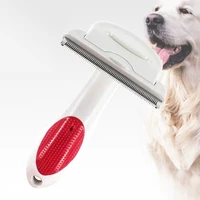 

Professional Fur Pets Dog Deshedding Tool, Cats Dogs Shedding Brush Effective Pet Grooming Tool to Reduce Shedding Hair