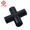 factory outlet hdpe pe equal fitting cross piece connector for water supply