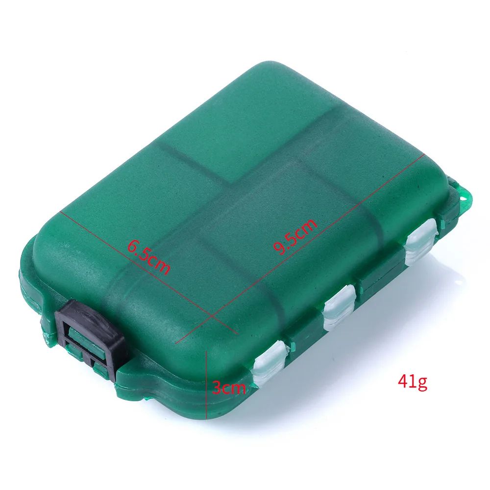 

high quality fishing seat box, Semi-transparent white and blackish green