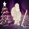 Factory direct sale acrylic Christmas tree,laser cut acrylic Christmas tree decoration,Christmas tree for gifts