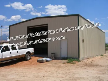 Flat Roof Steel Framed Garage For Trucks Parking Buy Steel