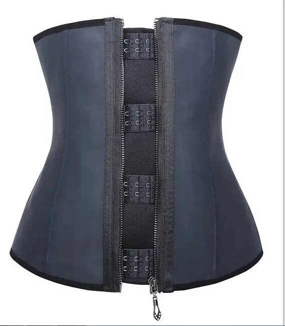 

Latex design women waist trainer corset shapwear wholesale, Nude;black