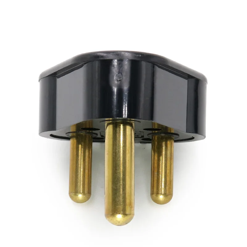 3 Round Pins South African Adaptor Plug 16amp Connection Plug Buy 16a 3 Round Pins Plugsouth