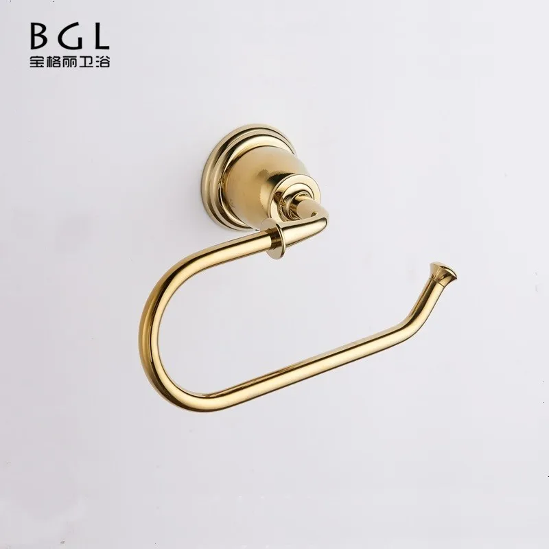 6 Pieces Luxury Design Gold Brass Bathroom Accessories Set Buy