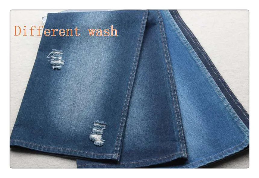 Woven Twill 4 Way Stretch Cotton Denim Fabric - Buy Woven Twill Stretch ...