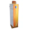 Wholesale high quality multi LED color ground rotating electronics accessories display rack with wheel
