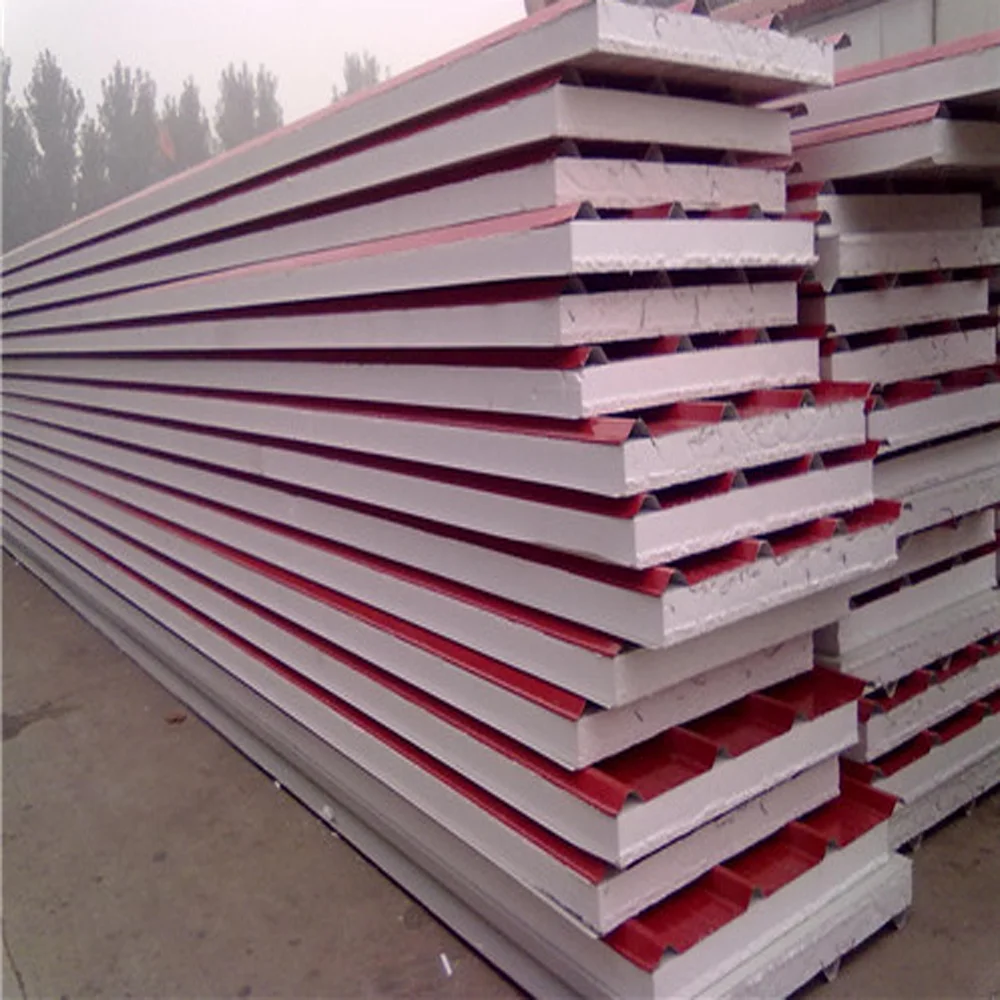 Pre Insulated Eps Styrofoam Corrugated Metal Roof Panels Buy Pre Insulated Eps Styrofoam