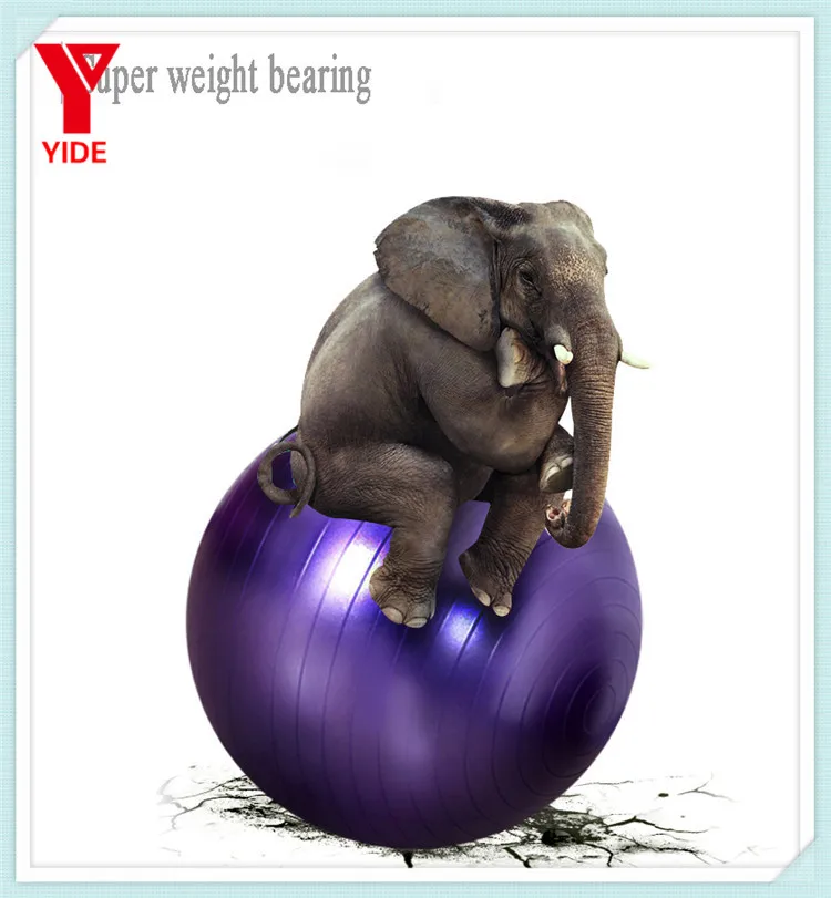 Anti Burst Fitness Exercise Gym Ball Yoga Ball With Free Foot Pump 55cm