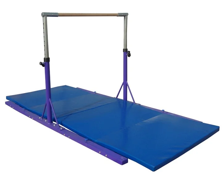 gymnastics bar and mat for home