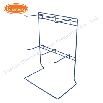 Counter Top Metal Wire Hook Display Rack For Product Hanging Buy