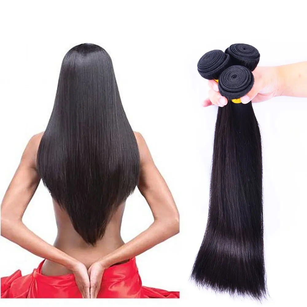 

3 Bundle Straight Remy Virgin Brazilian Human Hair Weave, N/a