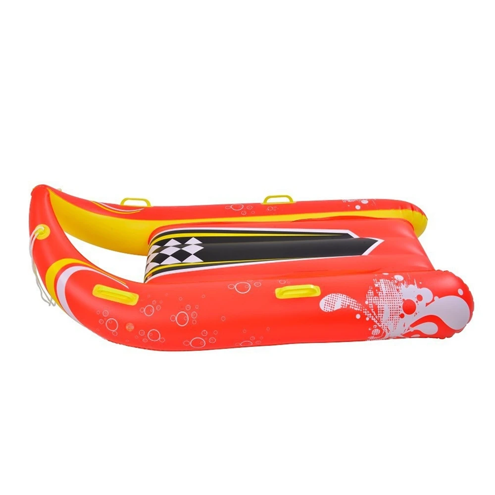 Custom Desifn Winter Snow Toys Pvc Inflatable Double Snow Tube Sled For