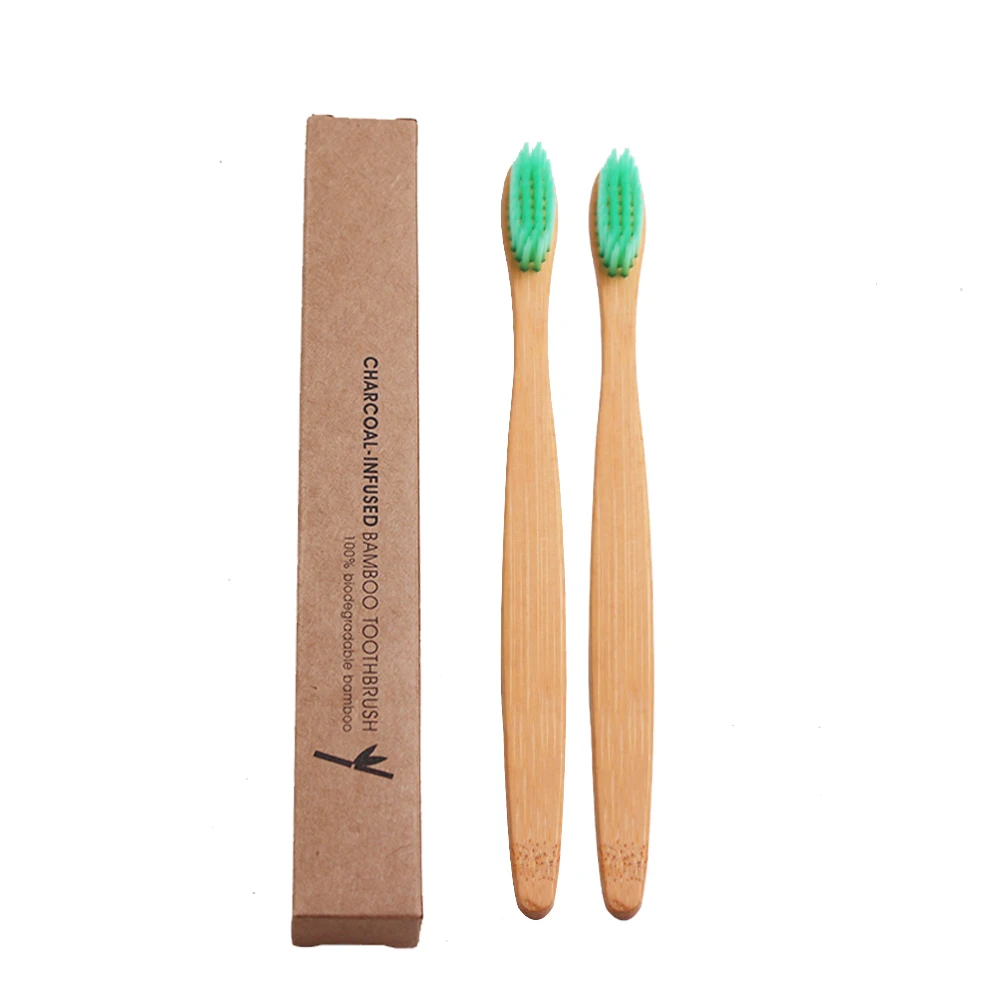 

Bamboo Product Hotel Binchotan Toothbrush Case Travel, Zero Waste Travel Bambus Toothbrush Travel Kit, Customized color