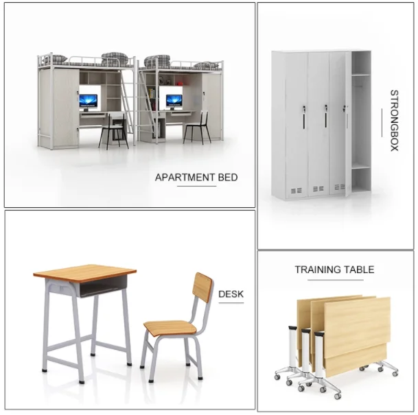 High School Kids Desk Table Adjustable Student Desk And Chair Sale For