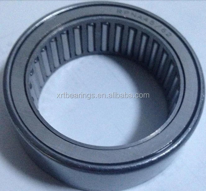 Metric Steel Cage Precision 20mm Width INA RPNA45/62 Needle Roller Bearing 10000rpm Maximum Rotational Speed 62mm OD 45mm ID Self Aligning Open End 