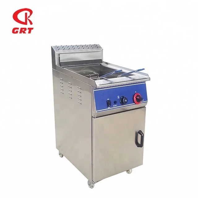 Grtg46 Cheap Commercial Gas Oil Deep Fryer 46l Buy Commercial Deep