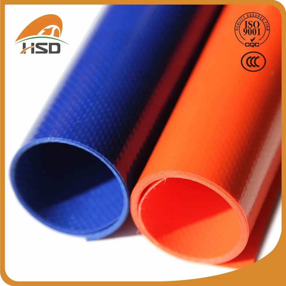 pvc material 610gsm Duty Pvc Cover Pvc Truck Coated Tarpaulin Heavy Fabric