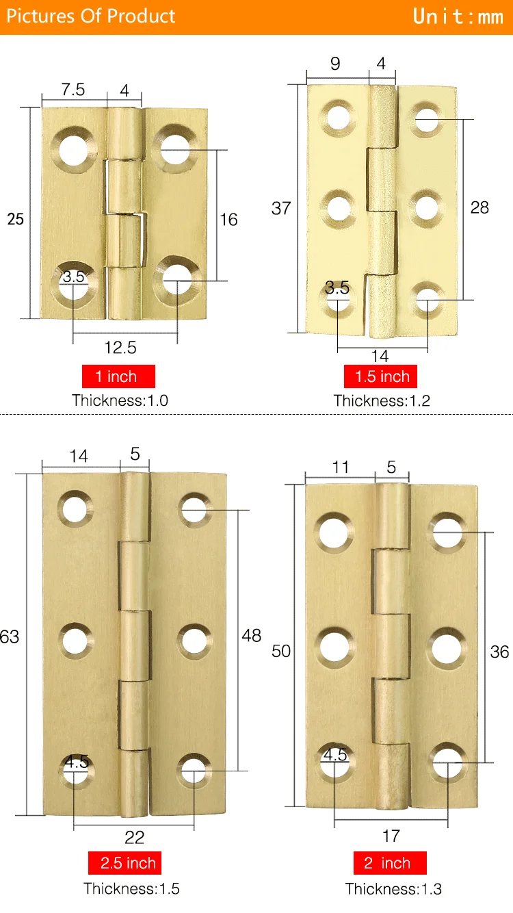 Mini Hinge Jewelry Box Hinge Small Brass Hinges For Wooden Box Buy