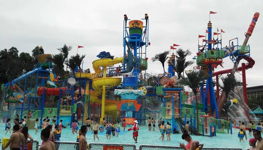 Wlsw001 Giant Aqua Park Hot Fun House Exciting Water Park Slides ...