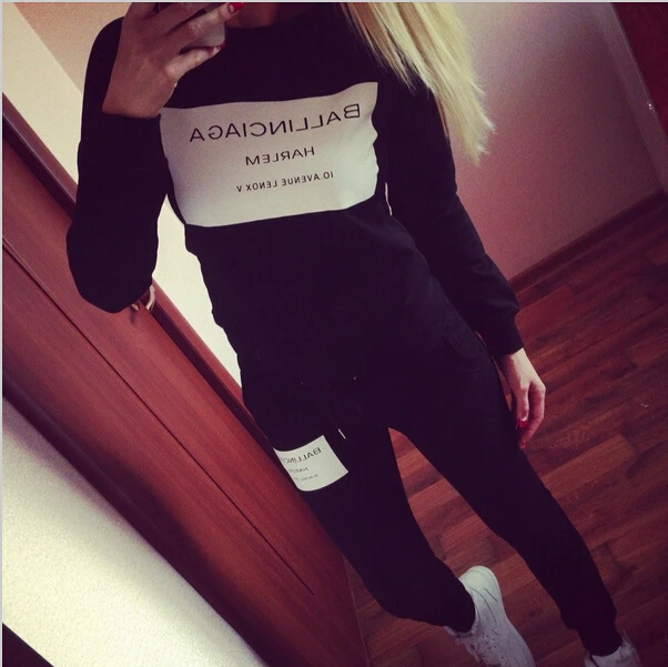 Balenciaga sweatsuit women's Clearance