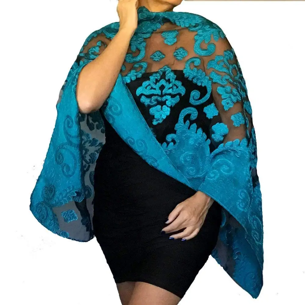 organza evening wrap