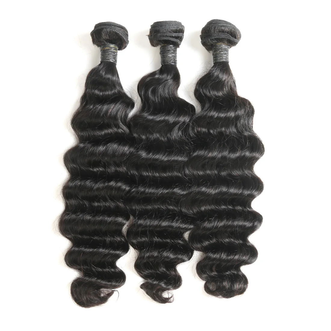 

10a cuticle aligned raw loose deep wave brazilian virgin human hair extension bundles,virgin remy hair extensions in guangzhou