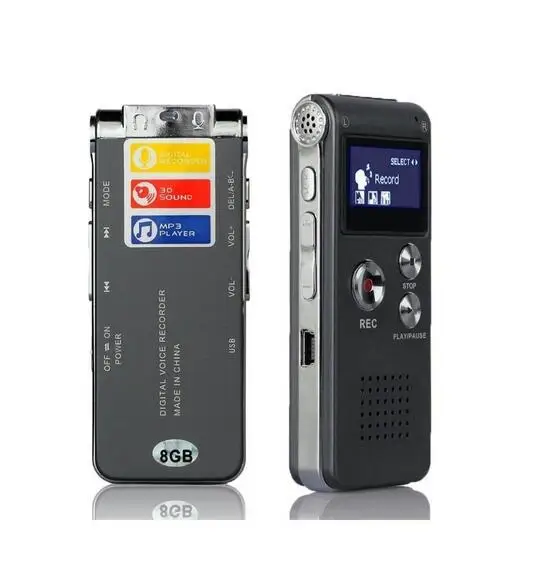 

Digital Audio Voice Recorder / Dictaphone / MP3 Player 8GB memory