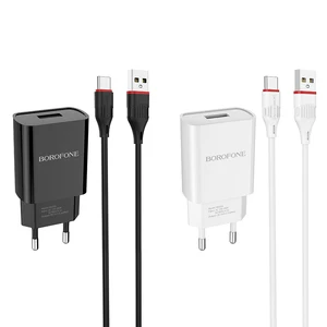 USB Wall Charger Type C Cable