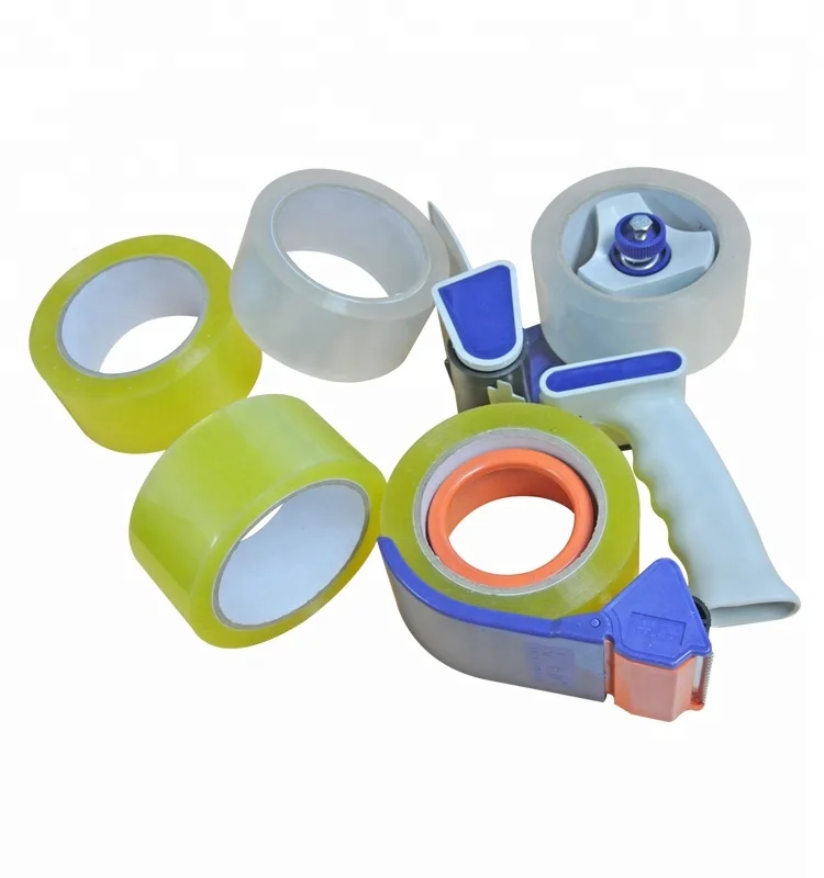 
45U Water Based Clear Acrylic Glue Carton Sealing Tape HS Code for Packing Tape 