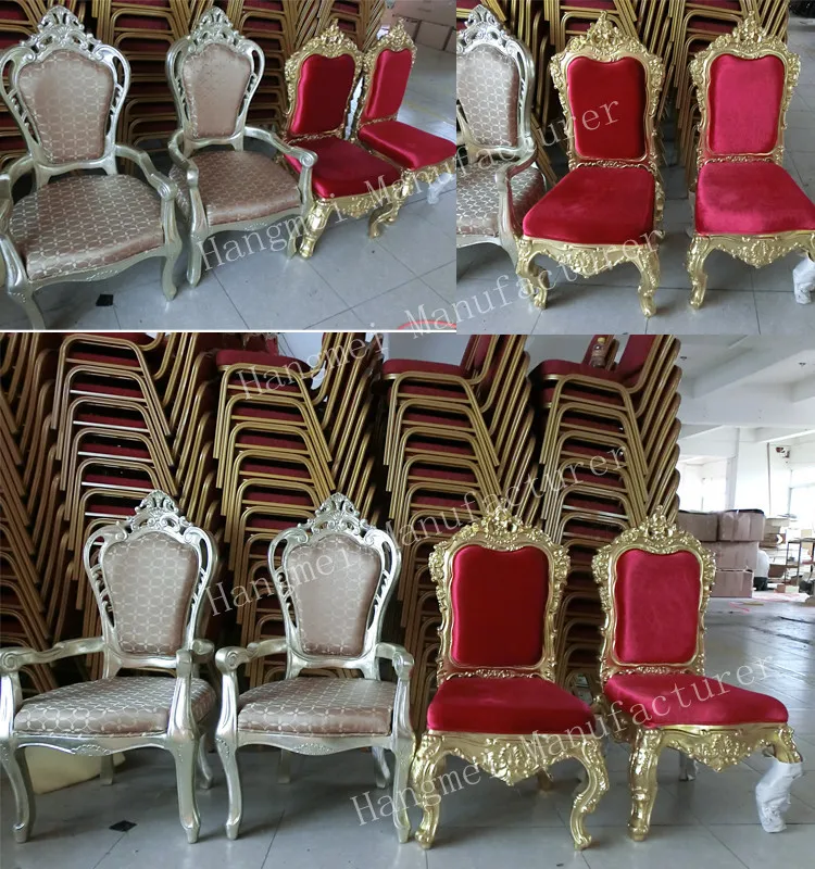 French Royal White High Back Wedding Chair For Planning Events Buy