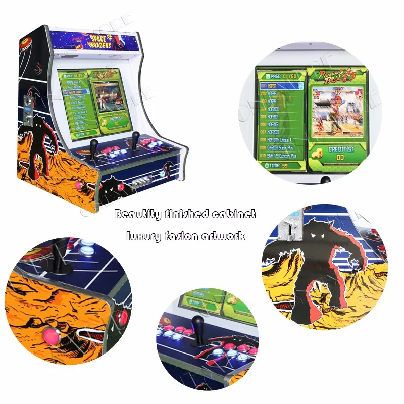 1player vertical screen arcade game machine