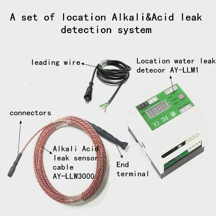 Latest Innovation Alkali & Acid Leak Sensor Cable,Liquid Leak Detect