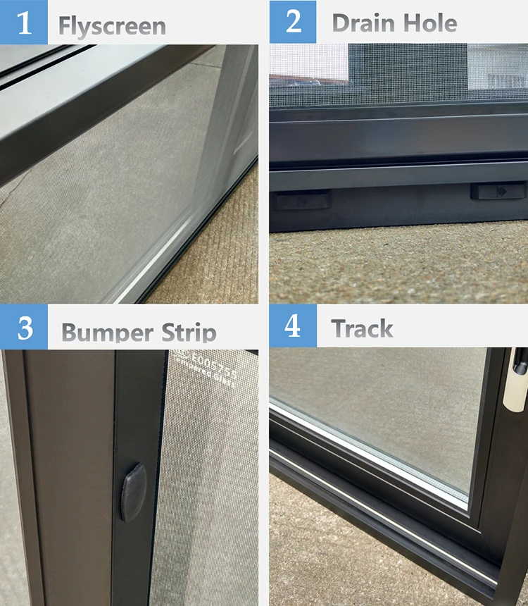 New design 2 tracks double glazed aluminum sliding glass reception window