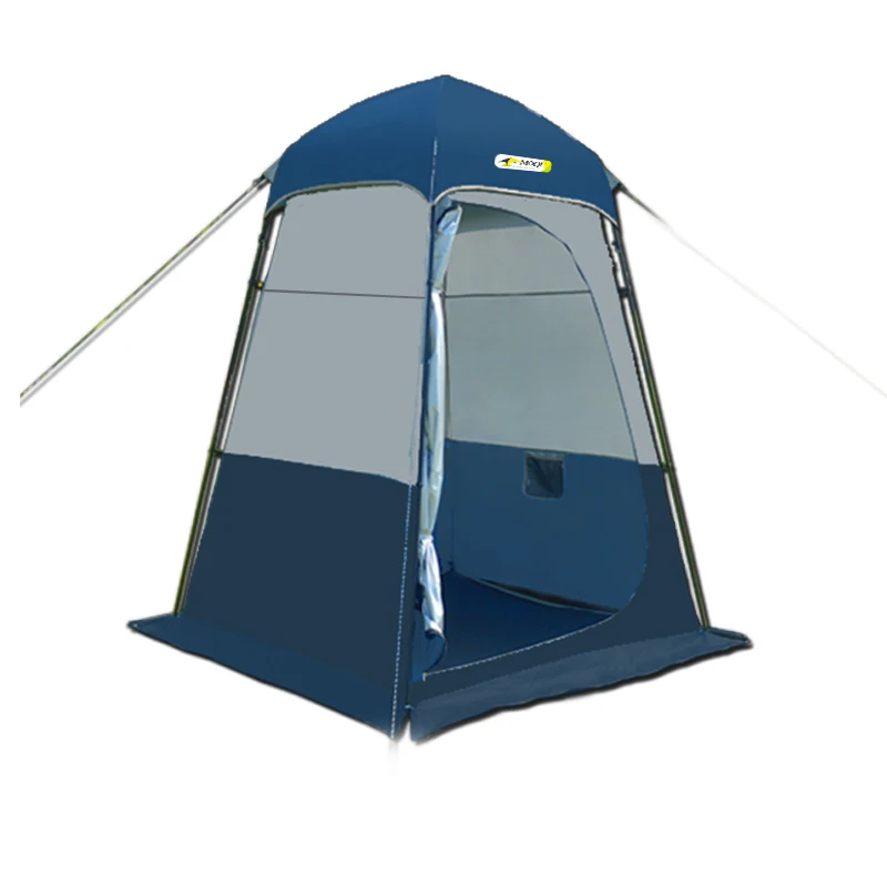 

Wholesale Pop-up Shower Tent/Portable Pop up Dressing/Changing Tent Beach Toilet Shower Changing Room, Dark blue with grey white