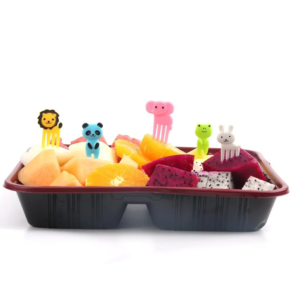 
10 pc Animal Food Picks from Japan Bento Box Accessory Set Lunch Box Elephant 